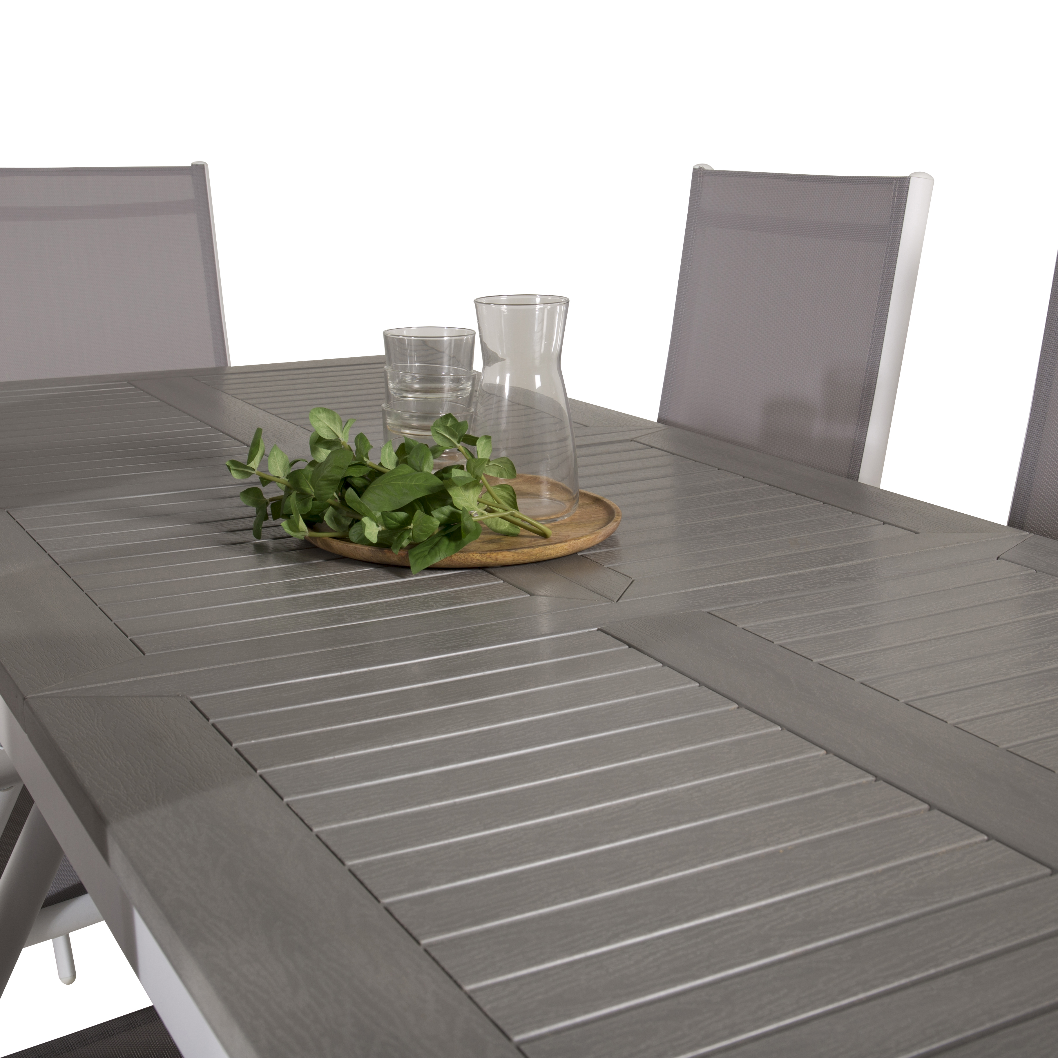 Matgrupp Venture Home Aleyna 160/240 med 6 Bront Matstolar