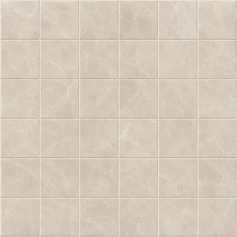Mosaik Fioranese Marmorea2 OxFord Greige 5x5 cm Matt
