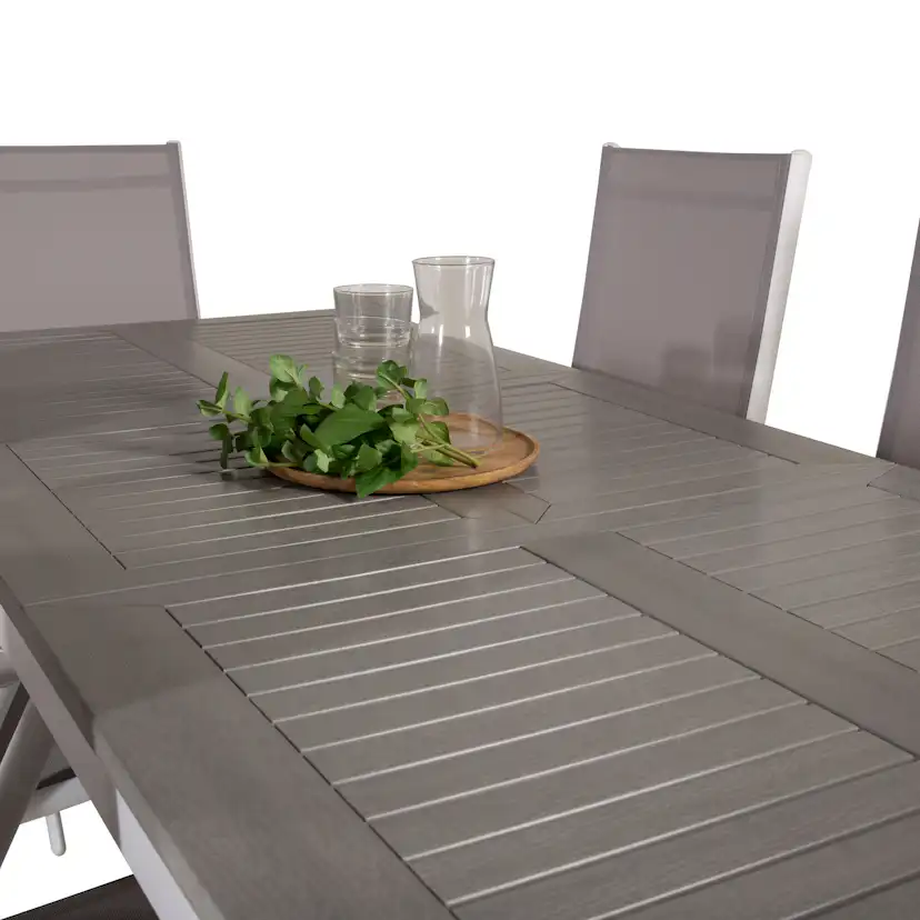 Matgrupp Venture Home Aleyna 152/210 med 6 Bront Stolar