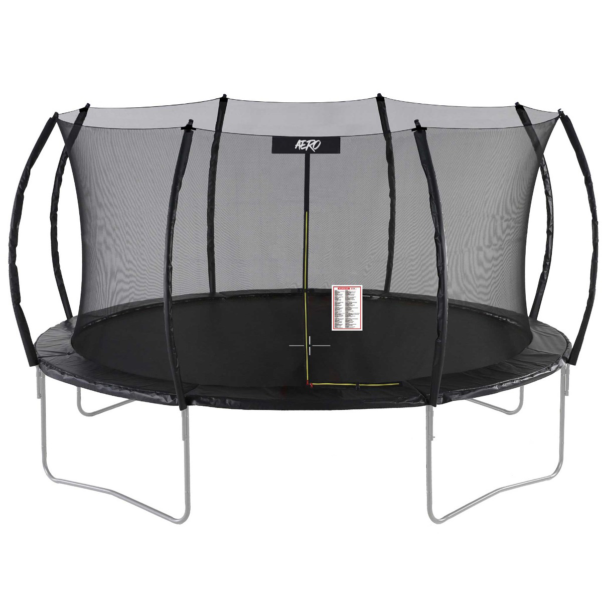 Studsmatta React Aero med Skyddsnät 3,66 m