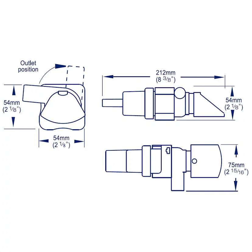 Länspump Whale Supersub med Nivåvakt och Backventil