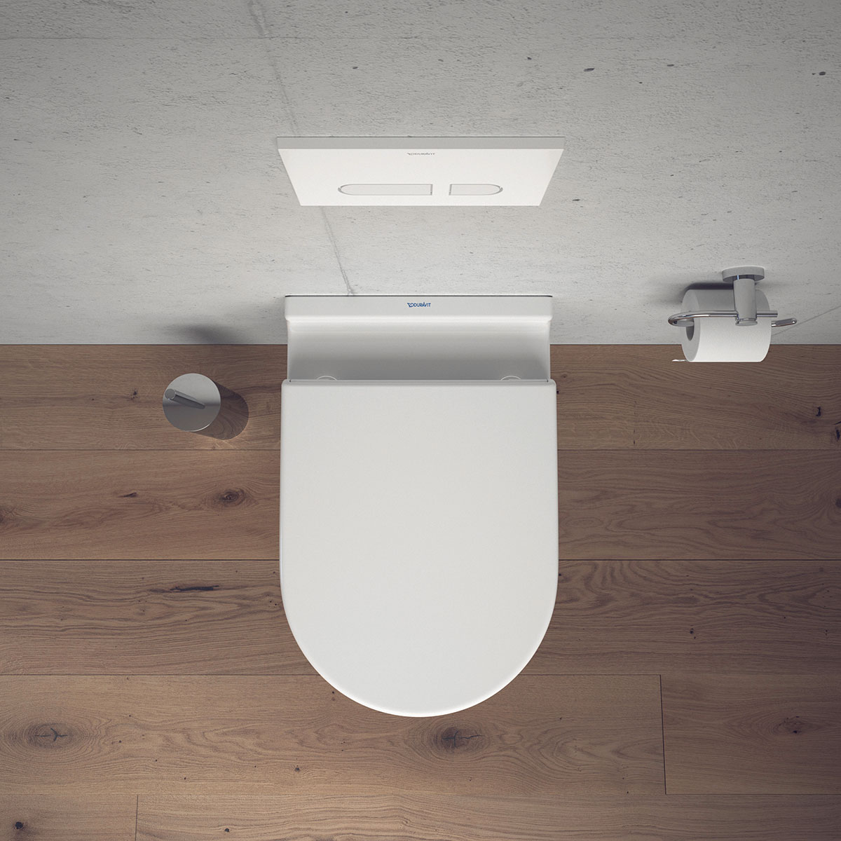 Vägghängd Toalettstol Duravit Starck 3 Rimless