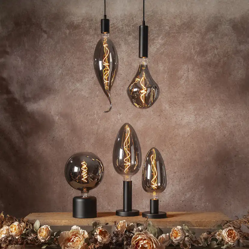 LED-lampa Star Trading E27 C150 Industrial Vintage