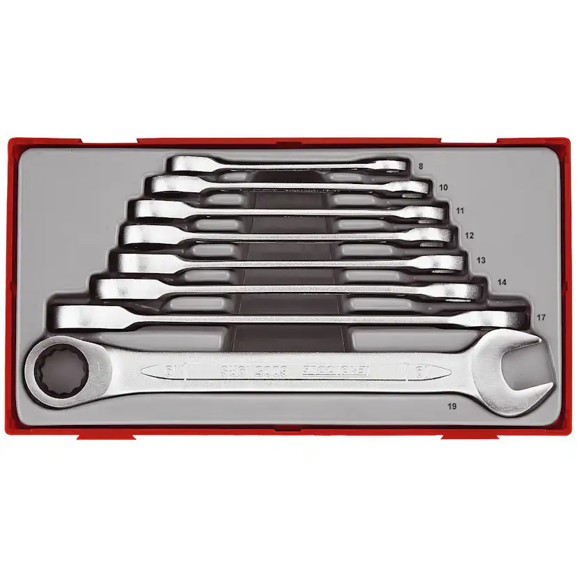 U-ringspärrnyckelsats 8 delar Teng Tools TT6508RS
