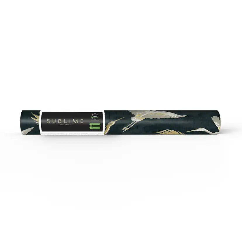 Tapet Sublime Kranes Petrol 121139