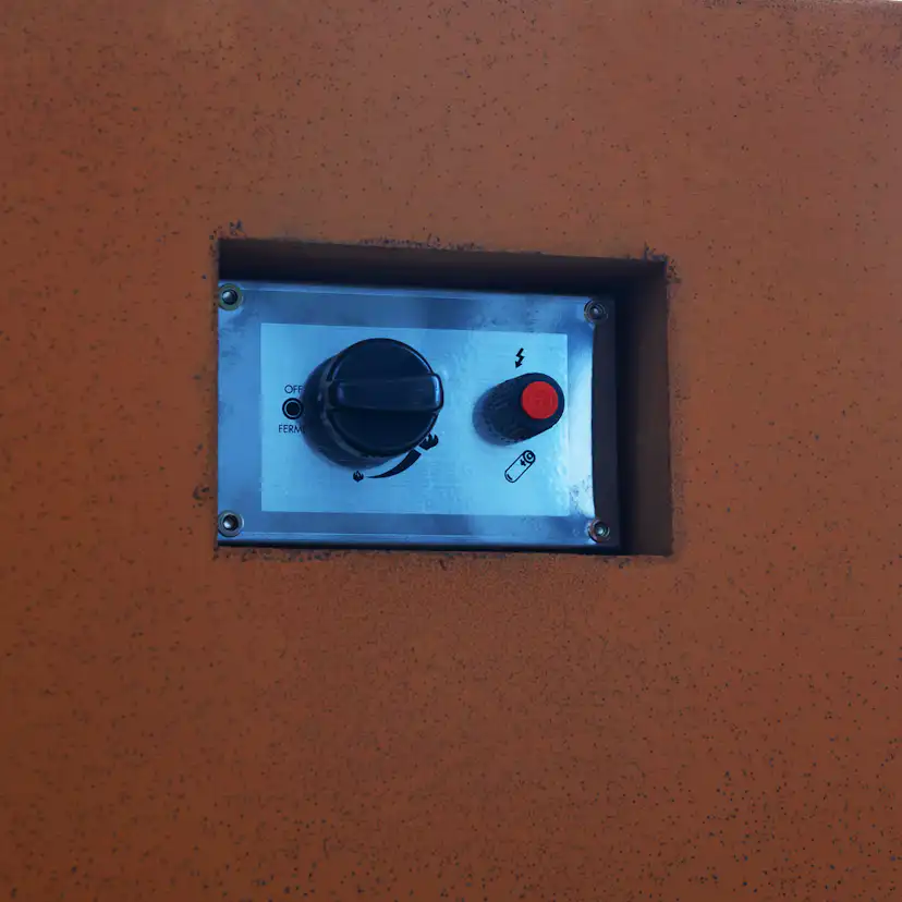 Eldstad Lyfco Cortenstål Gasoldriven Kalix