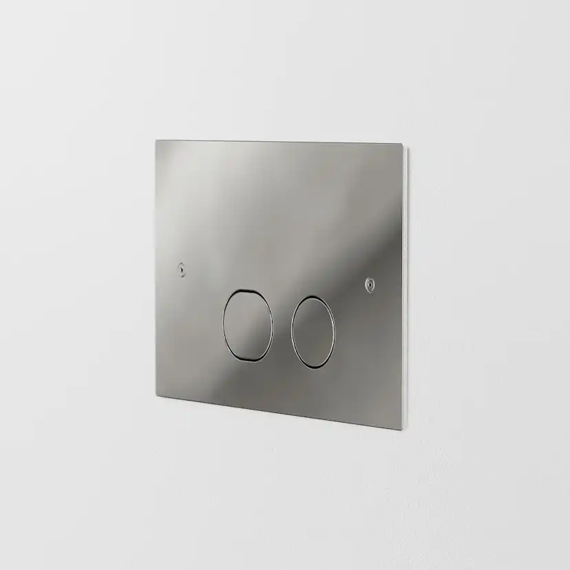 Spolplatta Steel Style, Polished. Polerat Rostfritt