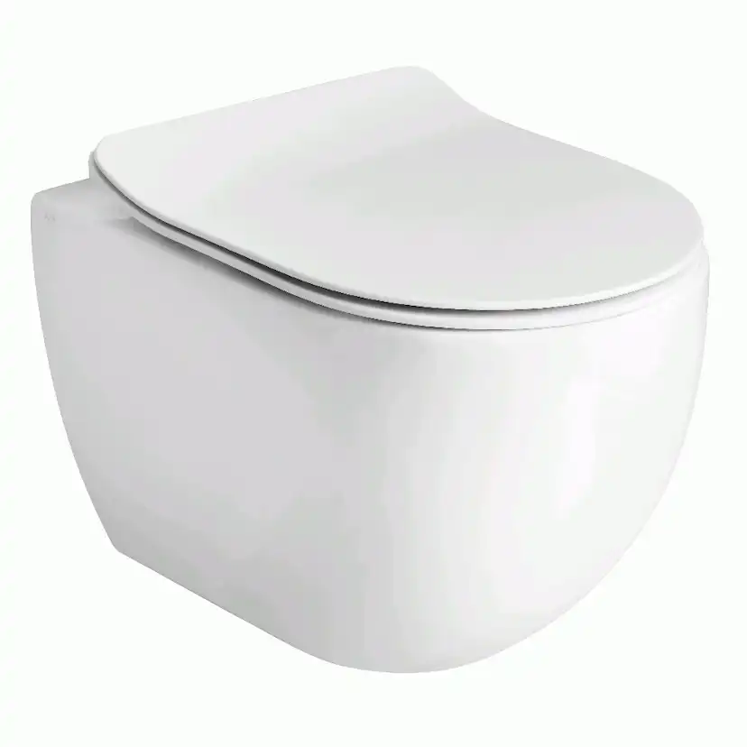 Vägghängd Toalettstol Lavabo Glomp Mini Rimless