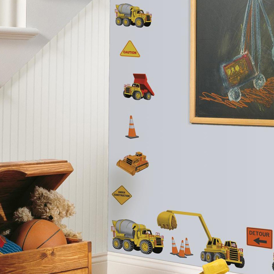Väggdekor RoomMates Under Construction