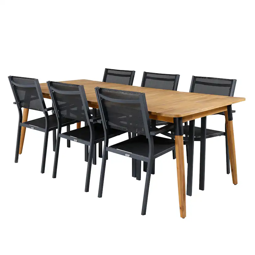 Matgrupp Venture Home Julle med 6 Cubb Matstolar