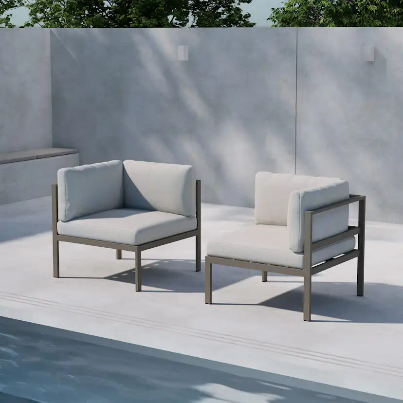 Soffmodul Venture Home Copacabana Hörn Utomhus
