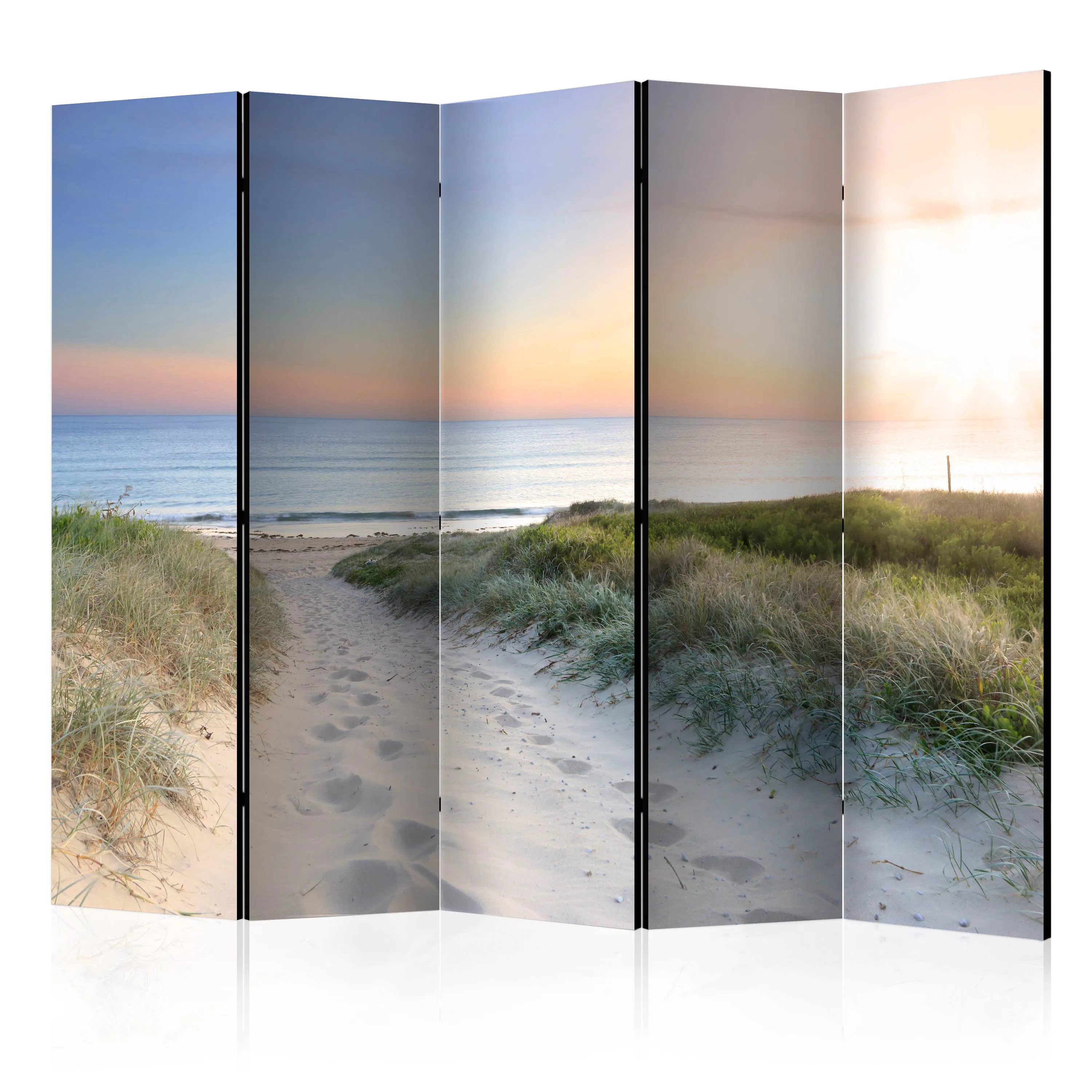 Rumsavdelare Arkiio Morning Walk on the Beach II 225x172 cm