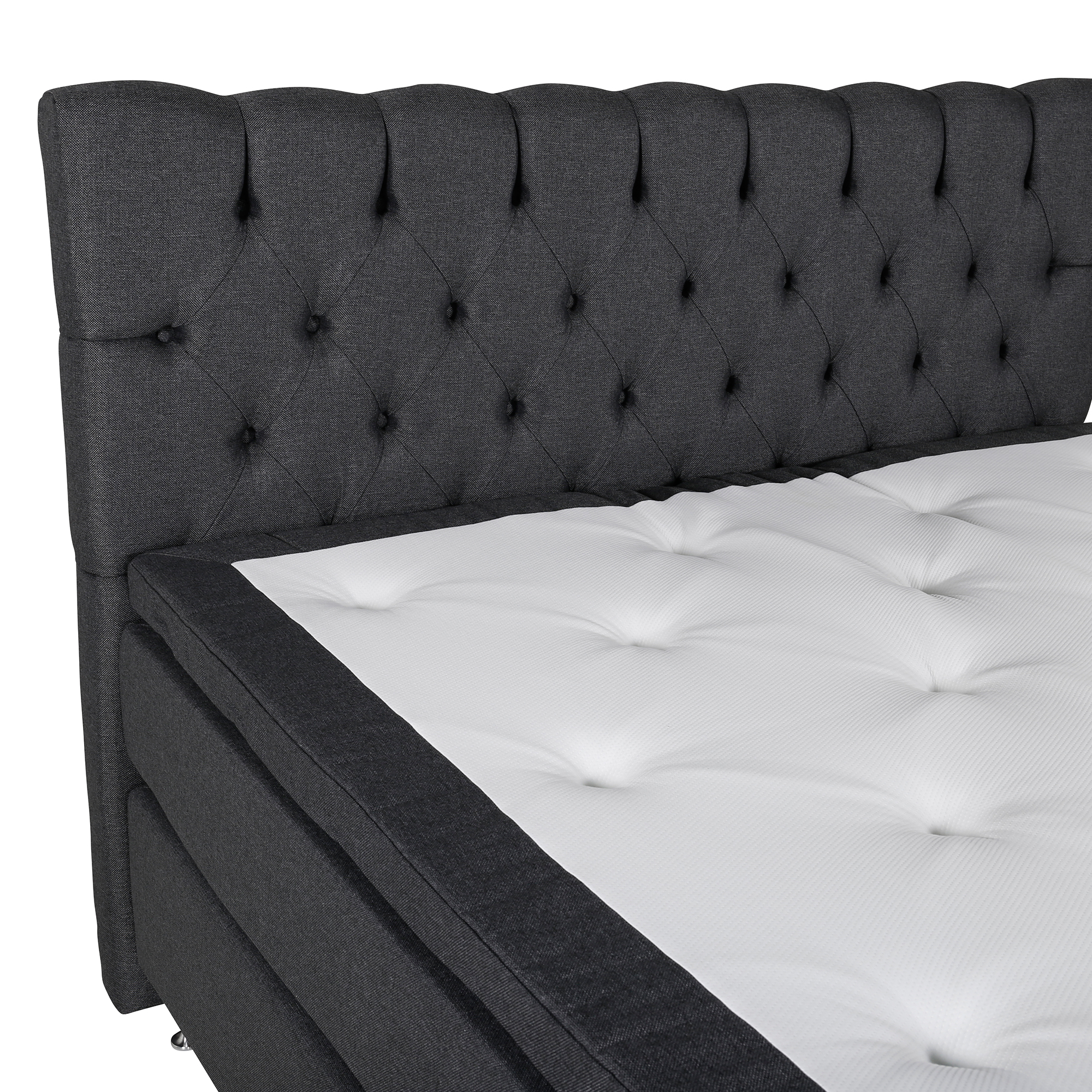 Kontinentalsäng Venture Home Frösslunda Tyg med Sänggavel Sandvik