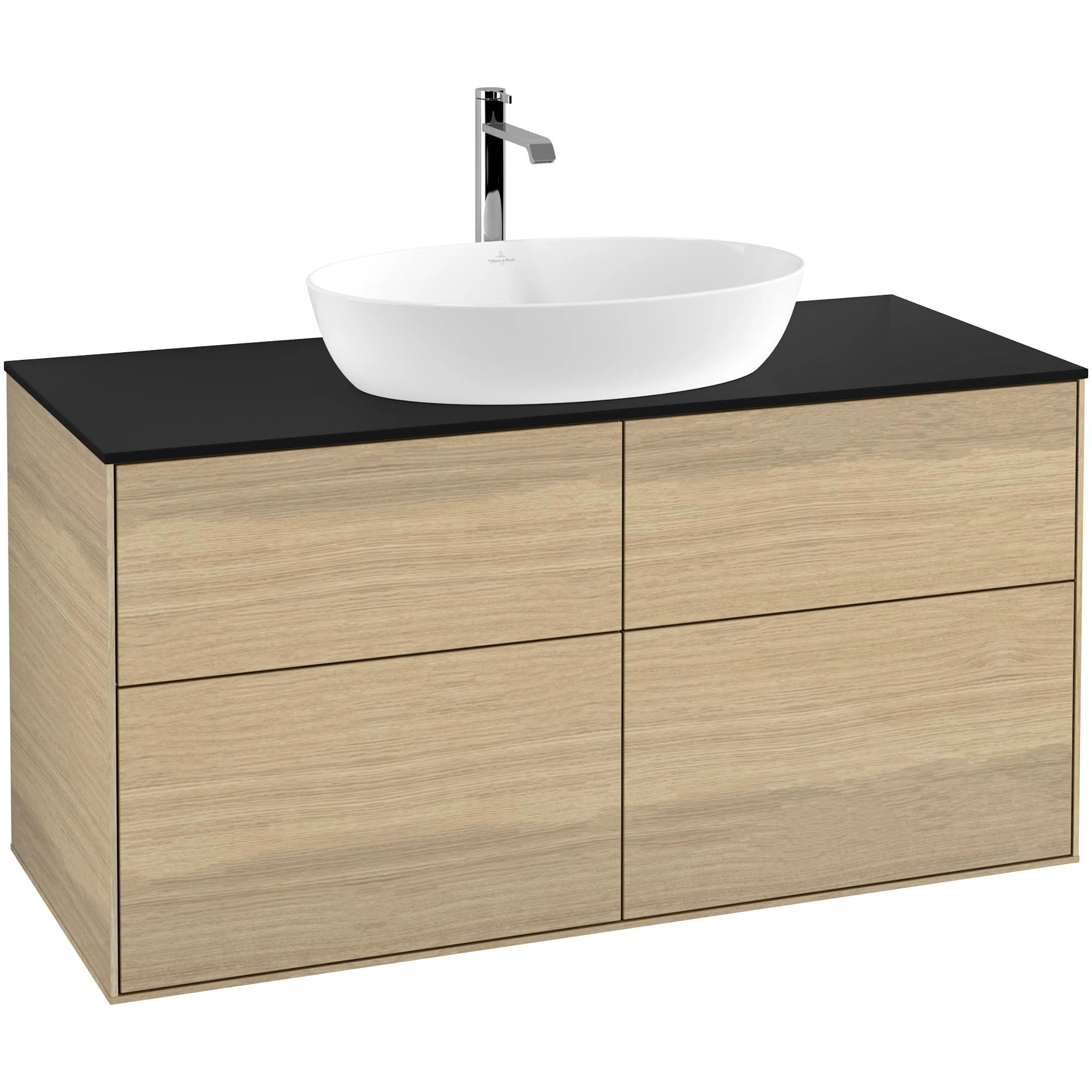 Tvättställsskåp Villeroy & Boch Finion med 4 Lådor och Bänkskiva för Fristående Tvättställ från Artis & Collaro