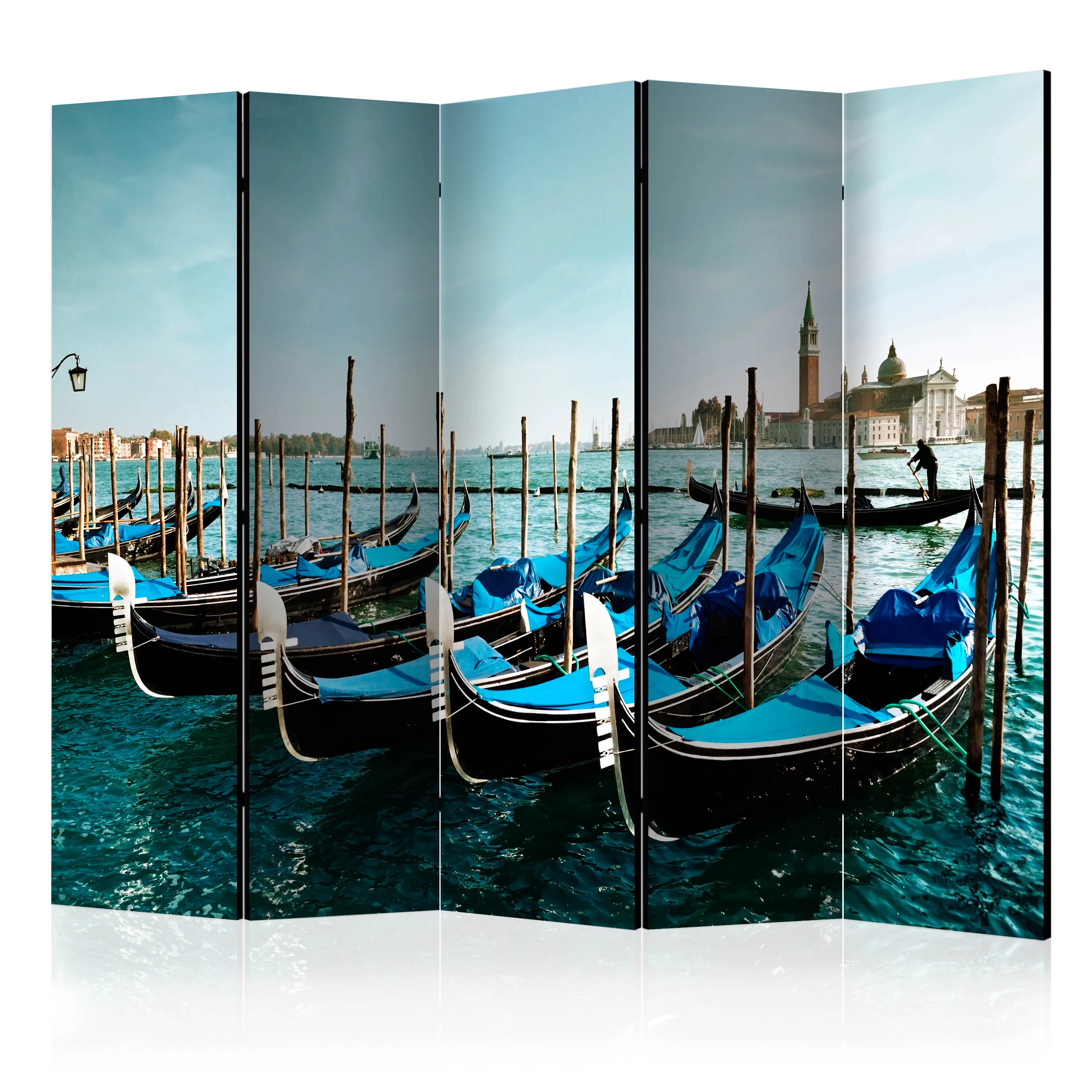 Rumsavdelare Arkiio Gondolas on the Grand Canal Venice II 225x172 cm
