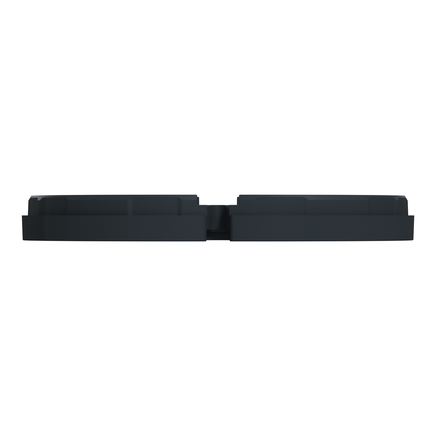Påbyggnadsring Schneider Electric Multifix 1,5-modul 6 mm Svart