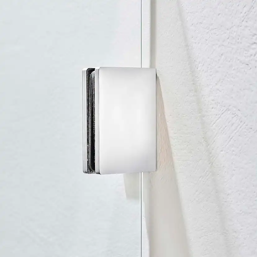 DUSCHVÄGG LYNX KLARGLAS 80 CM KROM Bredd: 784 mm, Klarglas, Krom
