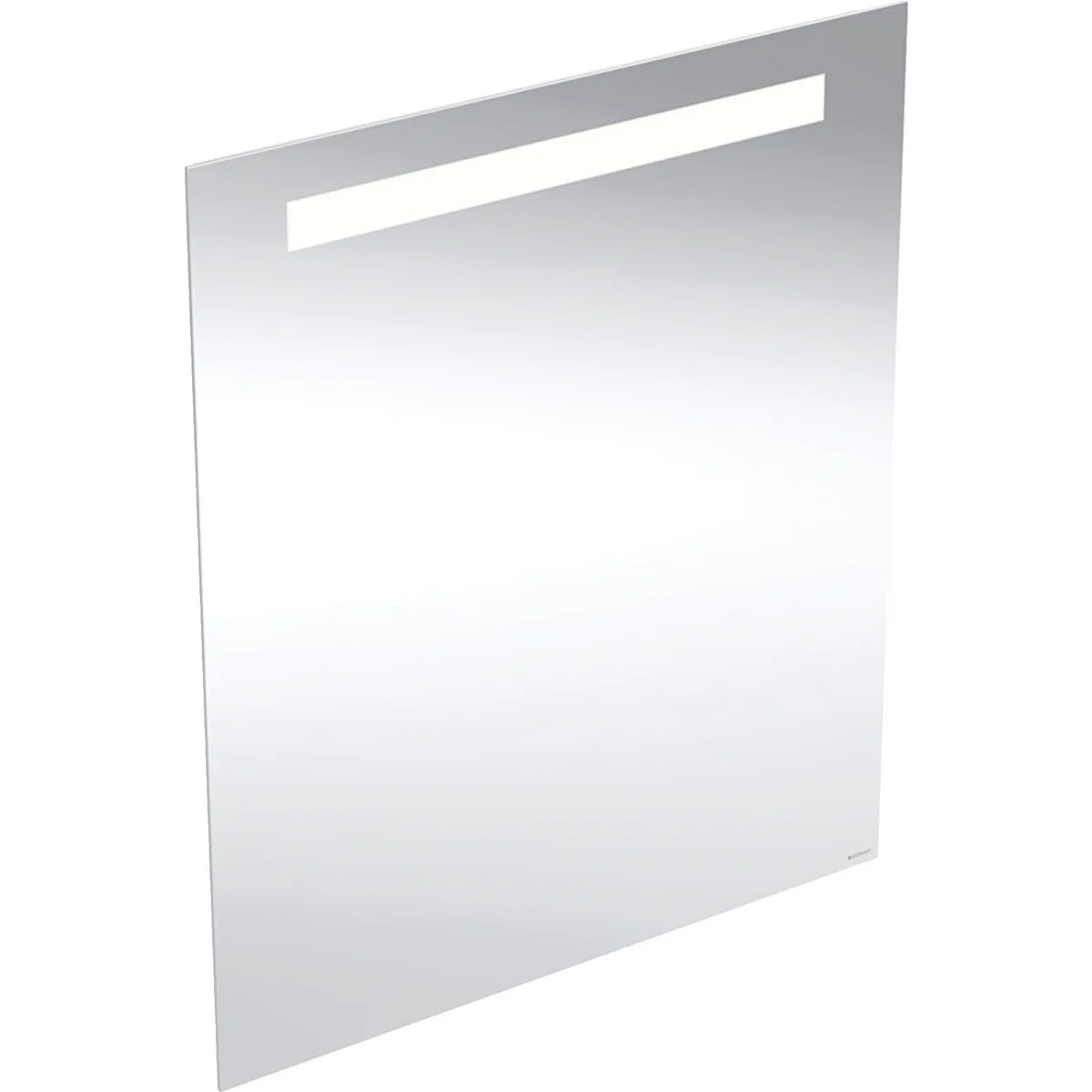 Ifö Option Basic Square ljusspegel belysning upptill BxH: 60x70 cm