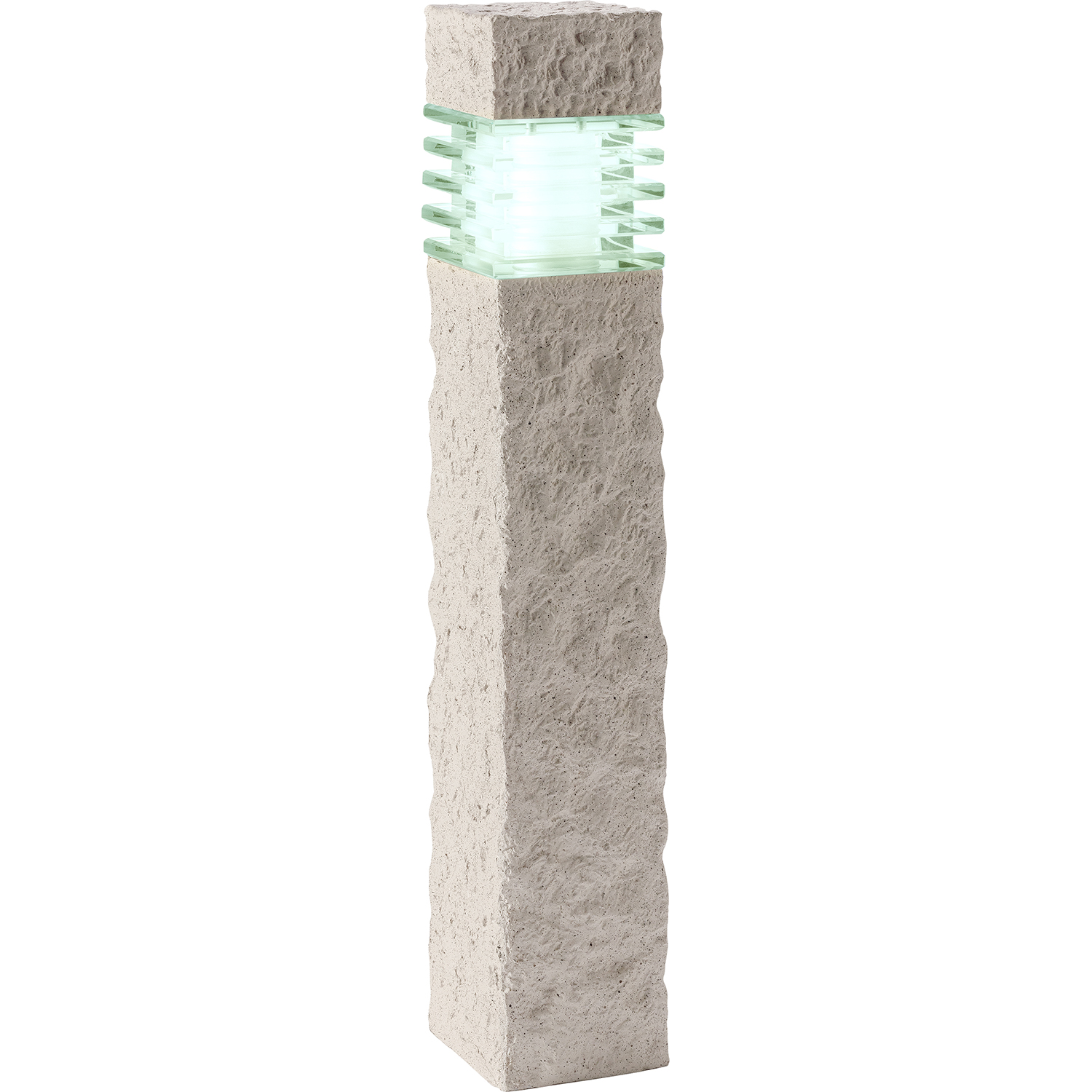 Pollare Gardenlights Titan Stenstolpe LED Utebelysning