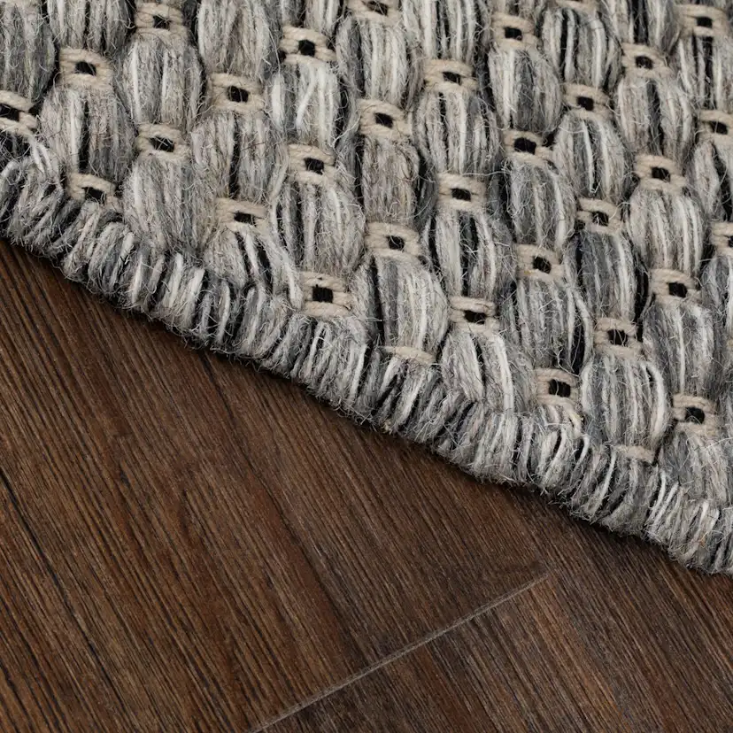 Handvävd Matta KM Carpets Torekov Rund Ull