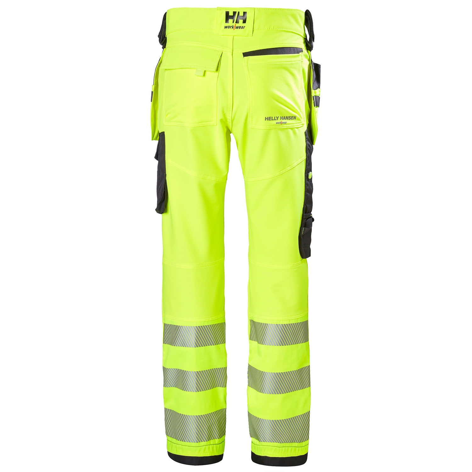HANTVERKSBYXA HH 77472-369 GUL VARSEL ICU KL2 C52 Hantverksbyxa Helly Hansen Workwear 77472-369 Gul Varsel Icu Kl2 C52