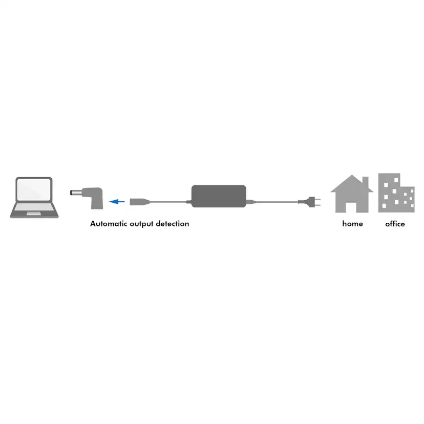 Laptop-strömadapter LogiLink 90W