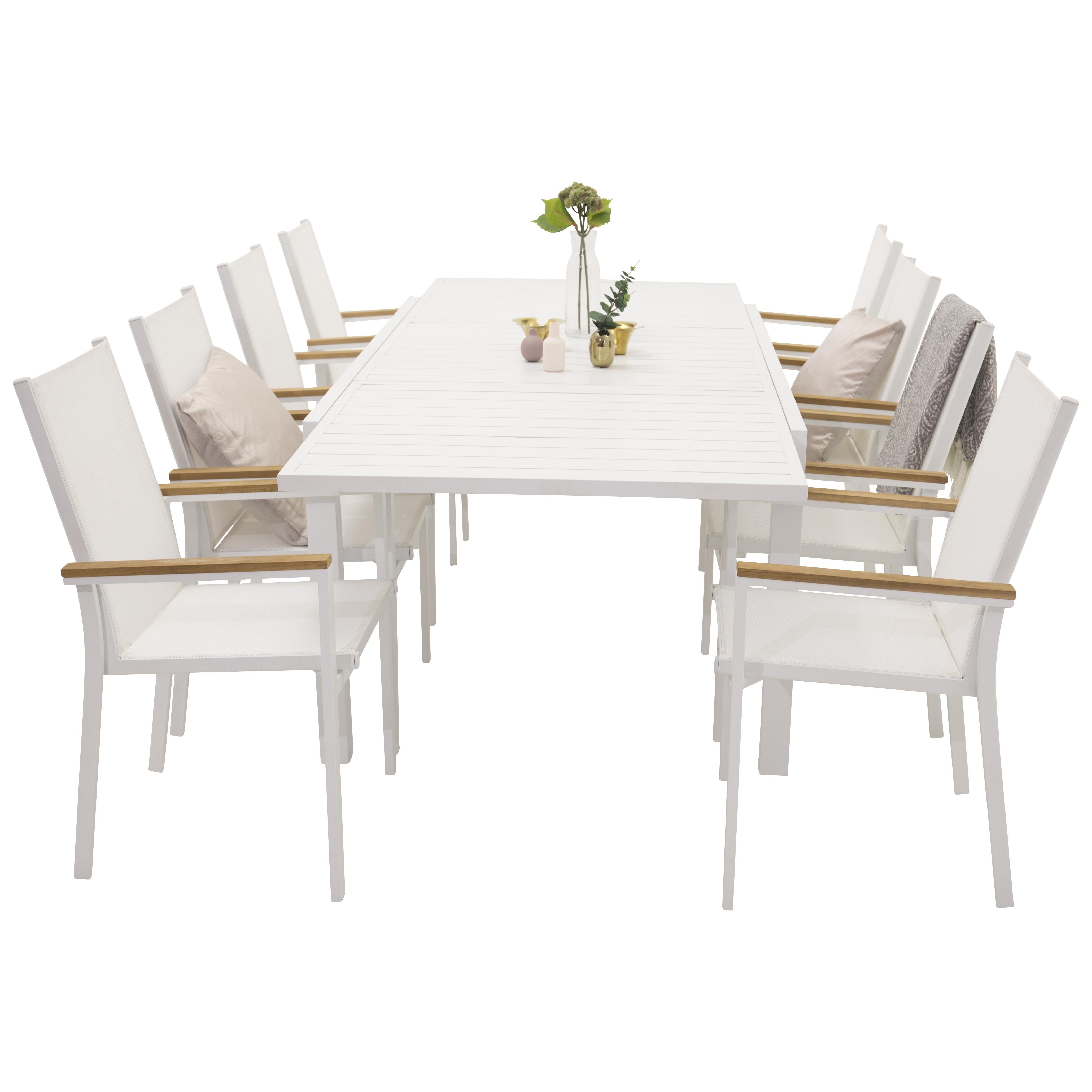 Matgrupp Venture Home Madrid 160/240 med 8 Tilly Stolar