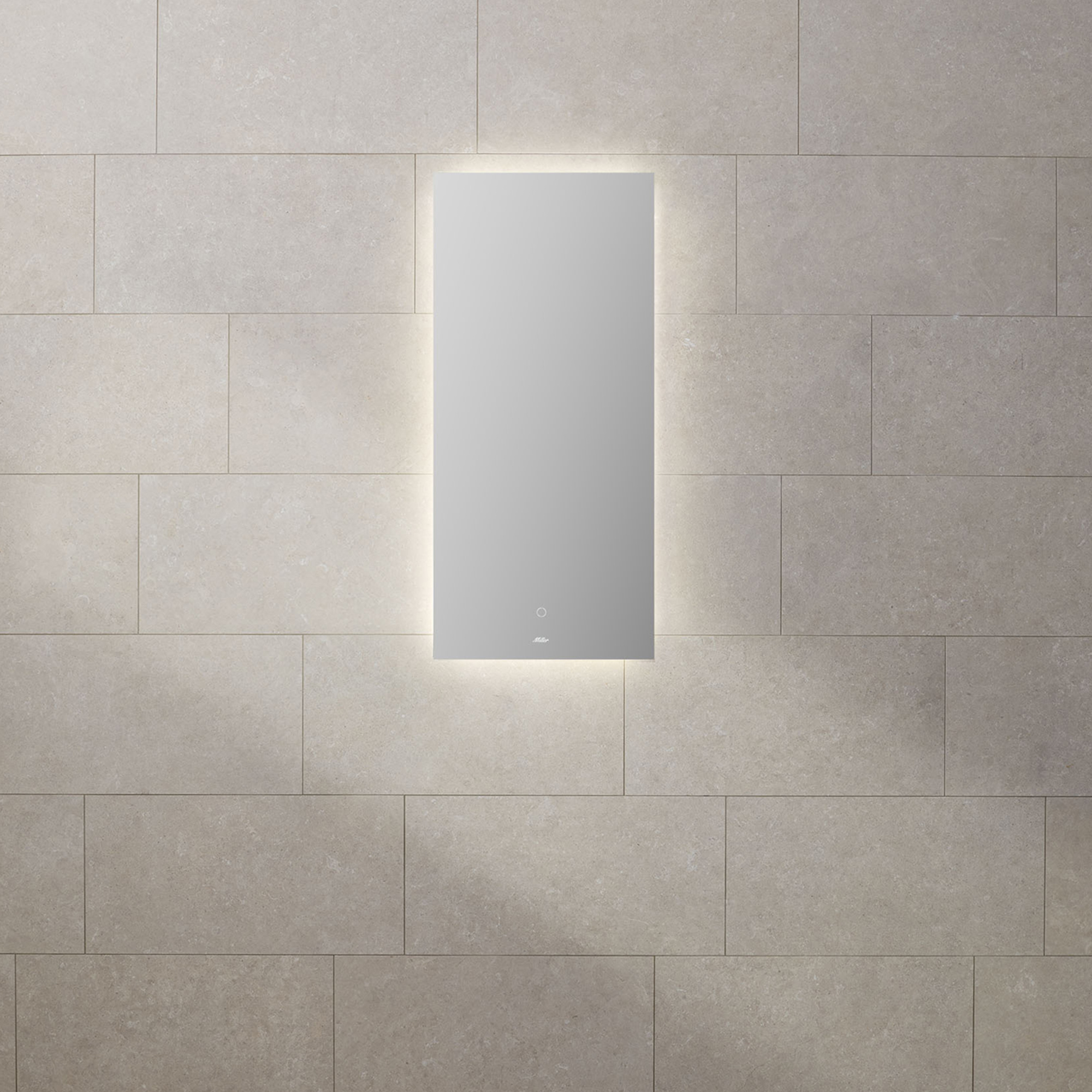 Spegel Miller Badrum Ambient Format Touch