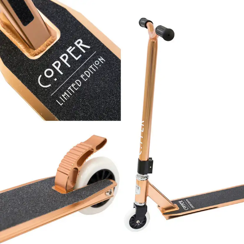 Sparkcykel Copper Scoot Original Stuntkickbike