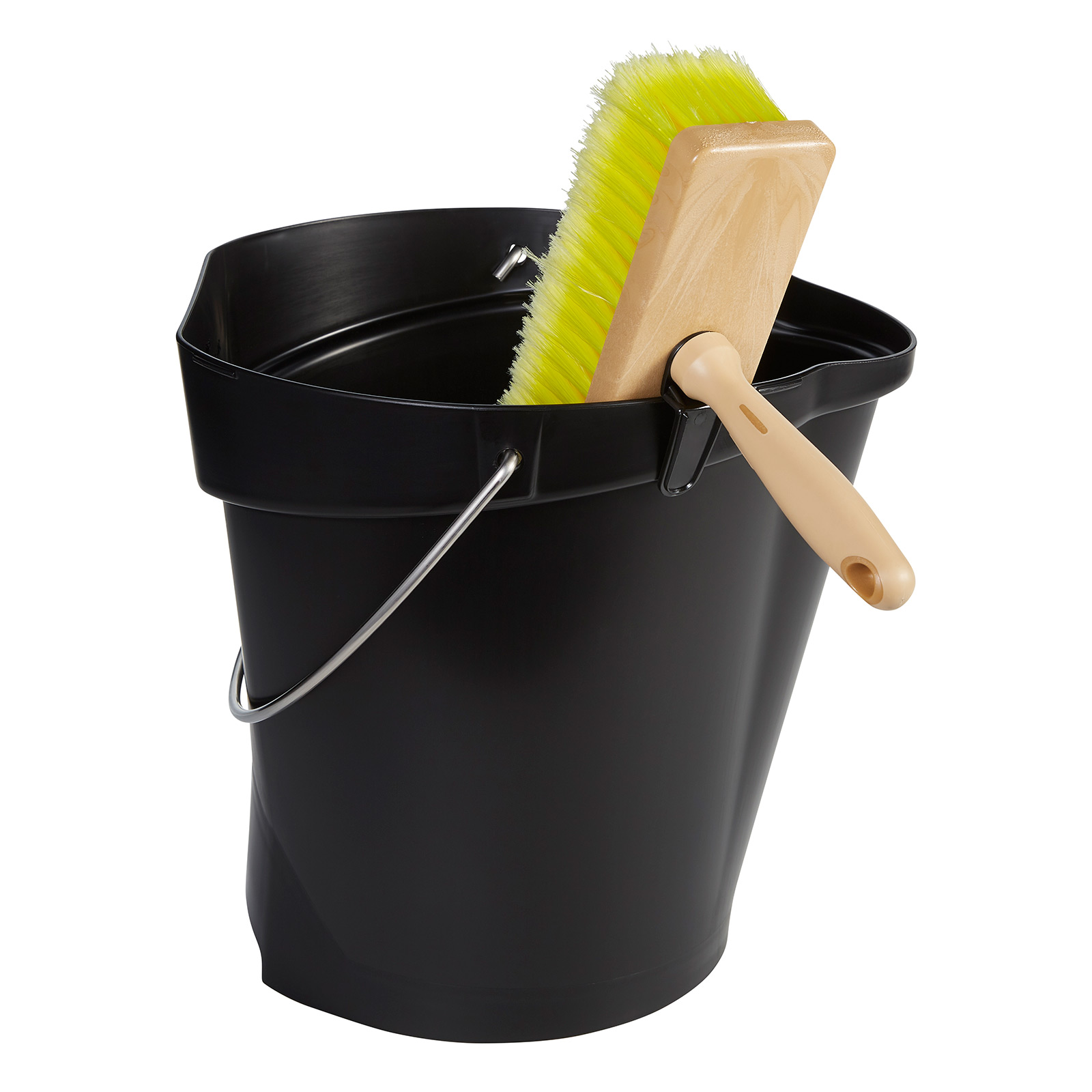 Handborste Vikan Kalkborste Medium Brun 200 mm