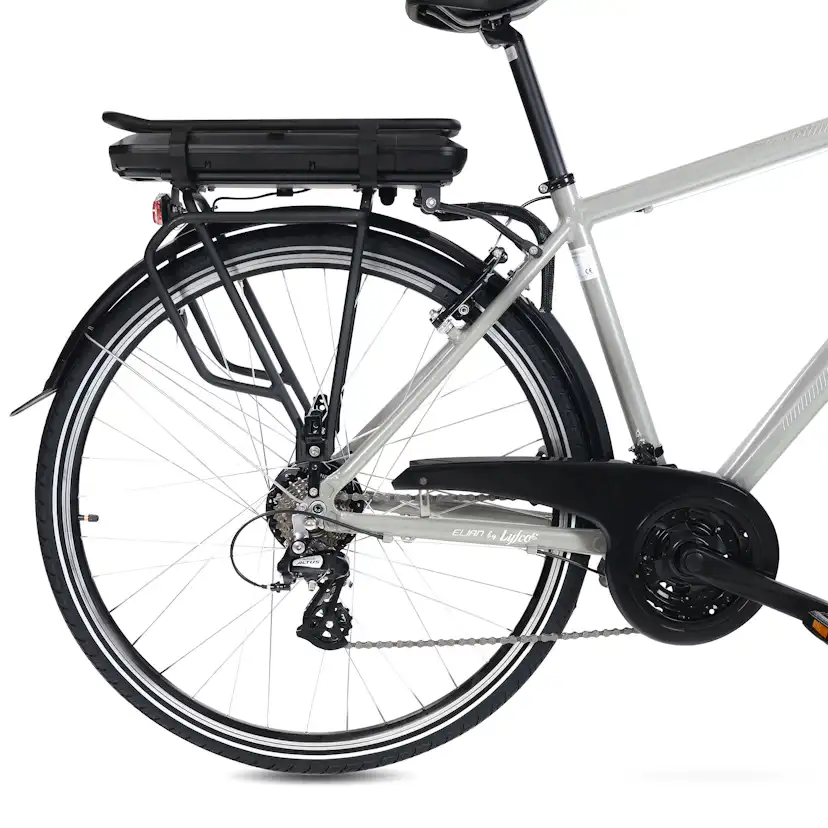 Elcykel Lyfco Herr 28" - Elian 13 Ah Silver