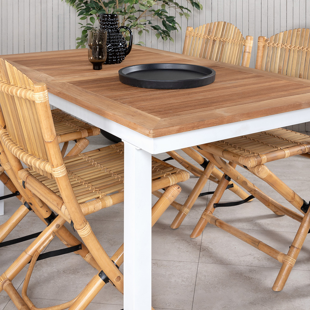 Matgrupp Venture Home Pave med 4 Cane Stolar GR21866