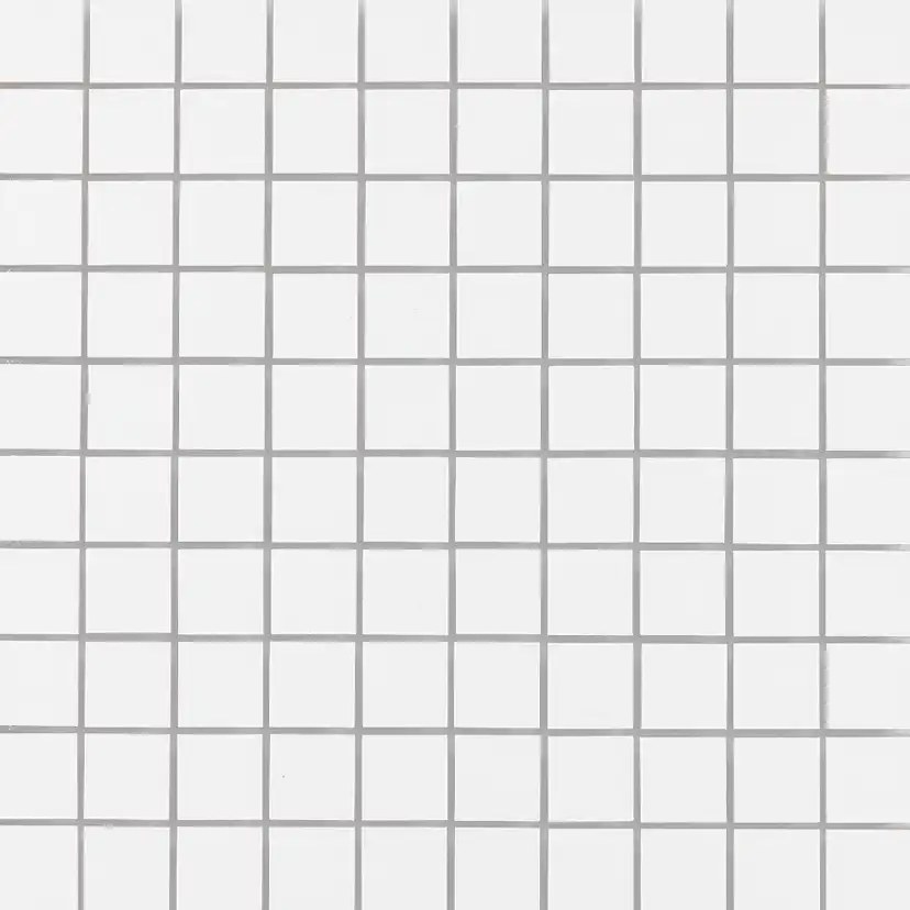 Mosaik Royal Vit Matt 3x3 cm