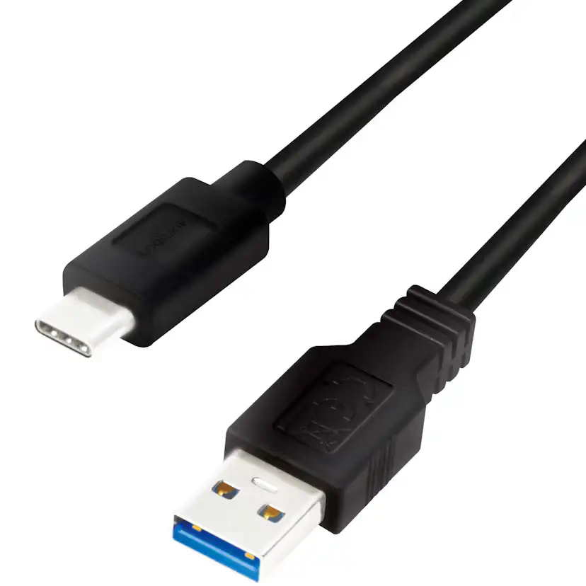 USB-C-kabel LogiLink USB 3.2 Gen1 15W 0,15 m
