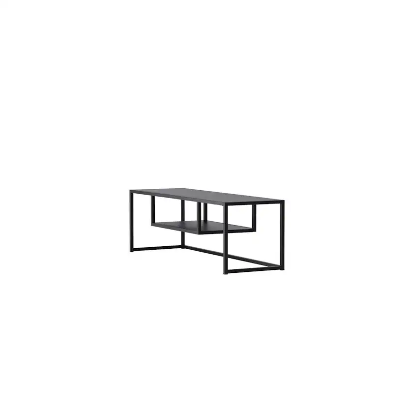 Riverside TV-Stand - Black / Black Svart