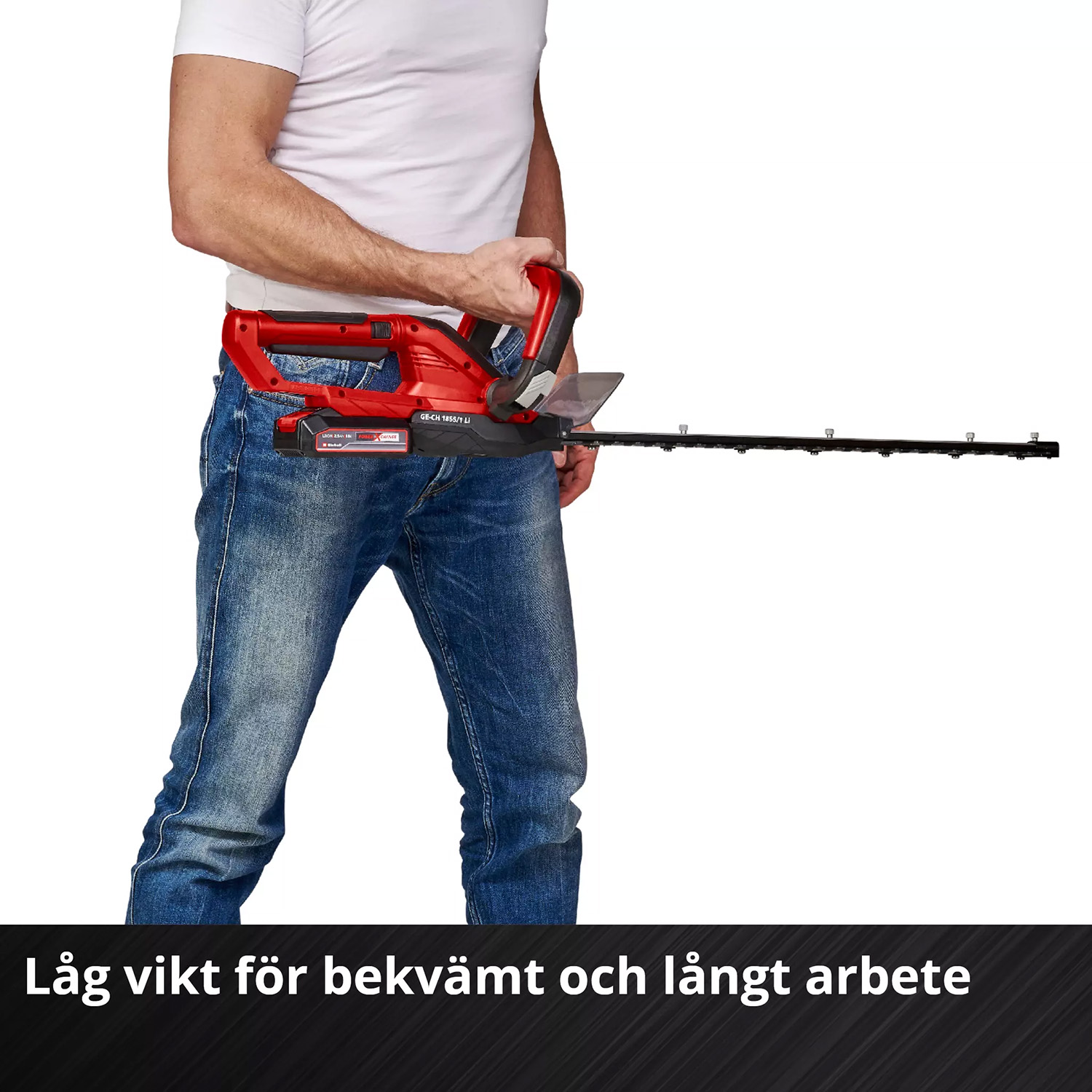 Häcksax Einhell GE-CH 1855/1 Med Batteri & Laddare