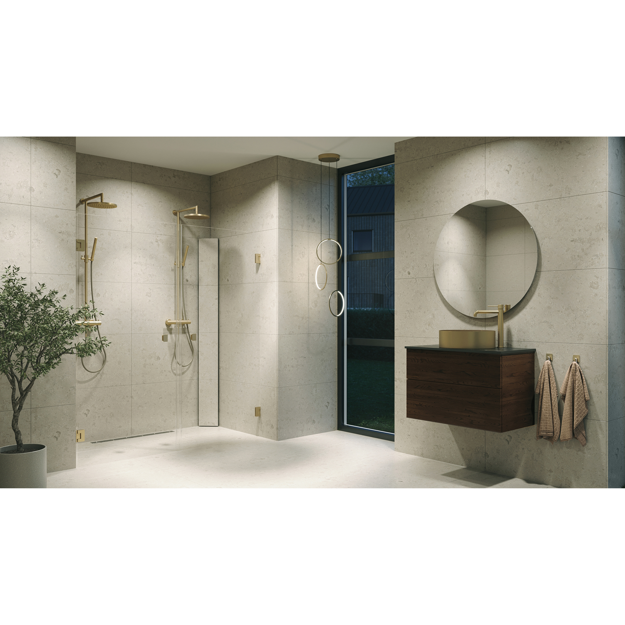 Badrumsbelysning Macro Design Halo 3 Ringar