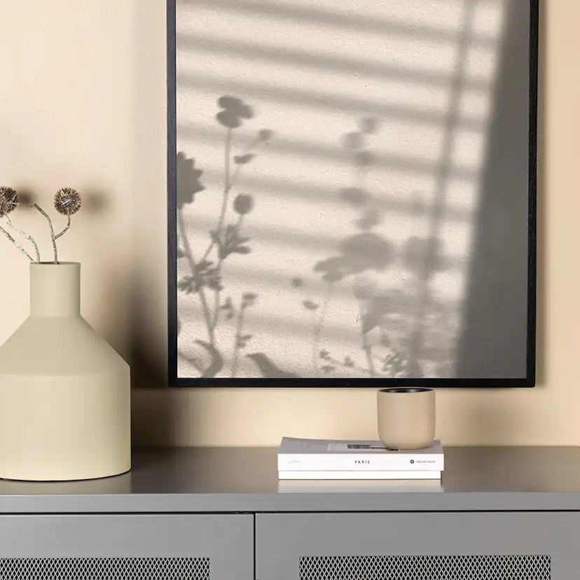 Posters Venture Home Flower Shadow Vit