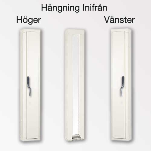 Tillbehör Outline 3-glas Vädringslucka Aluminium
