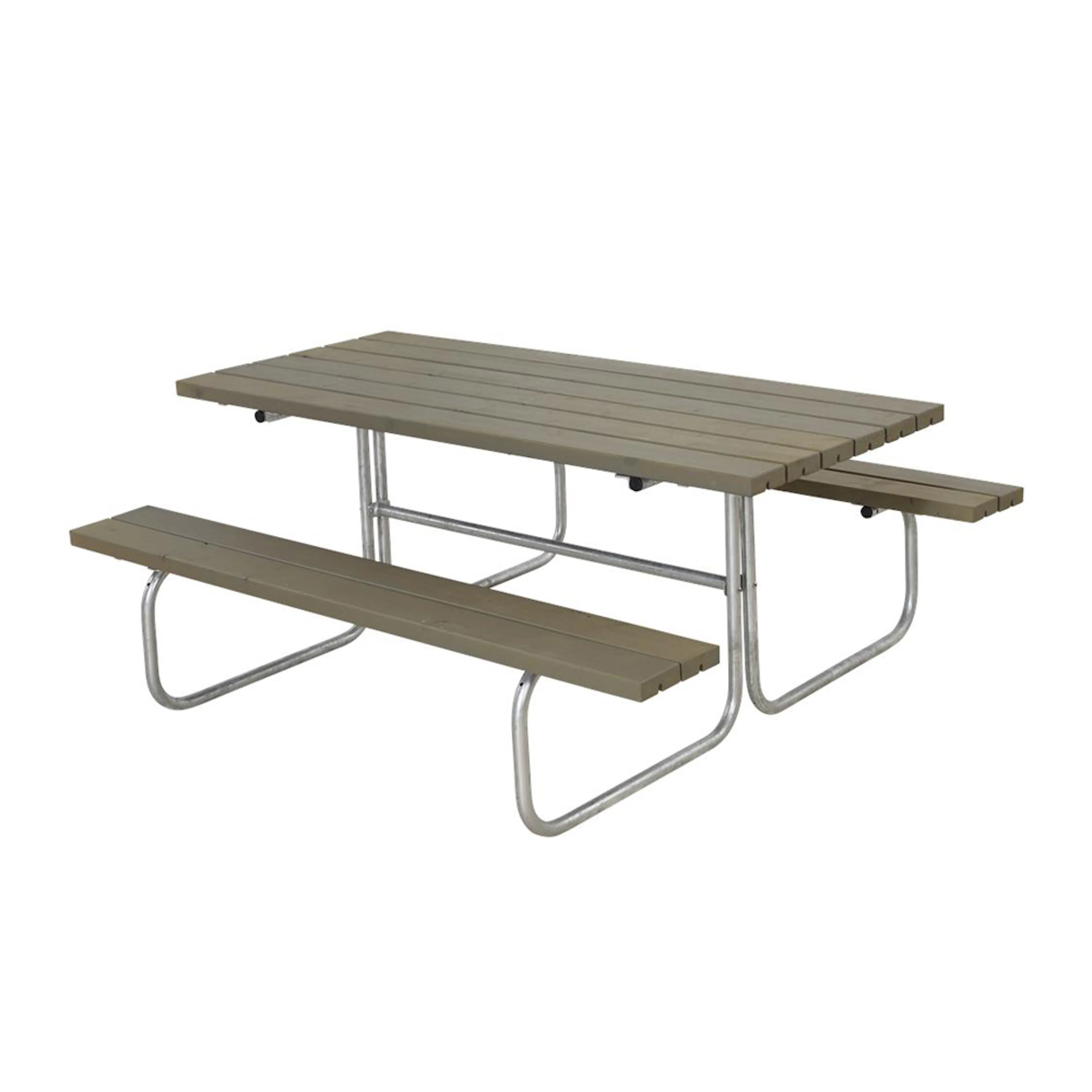 Picknickbord PLUS Classic Gråbrun Utomhus