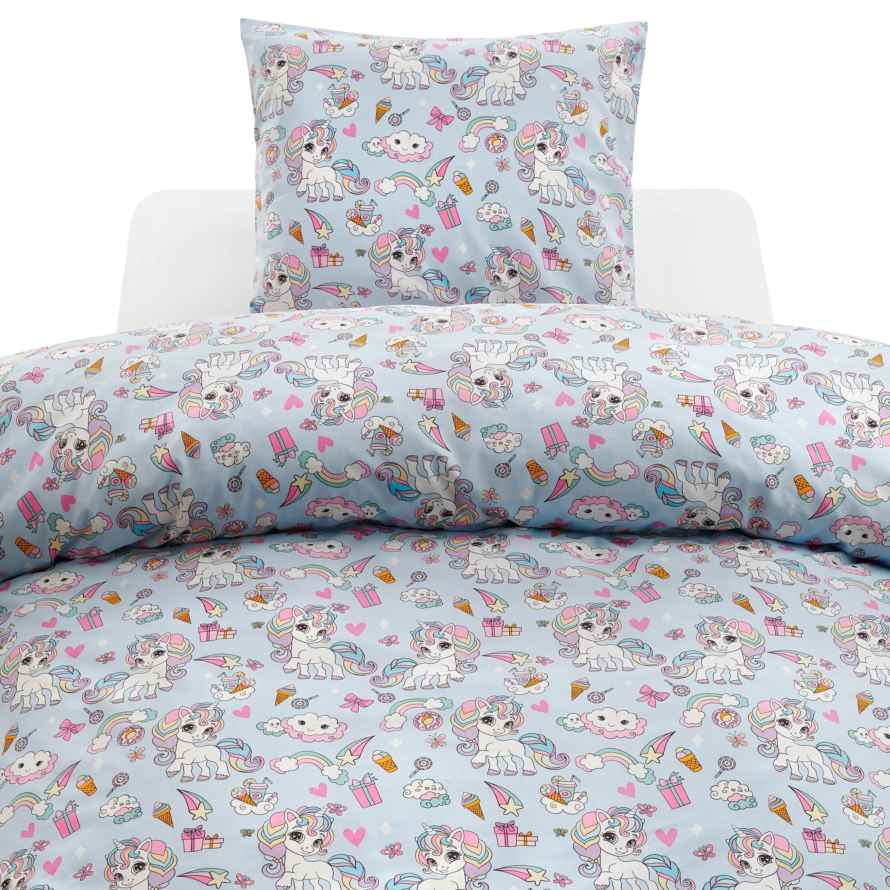 Påslakanset Borganäs of Sweden Enhörning Enkelsäng