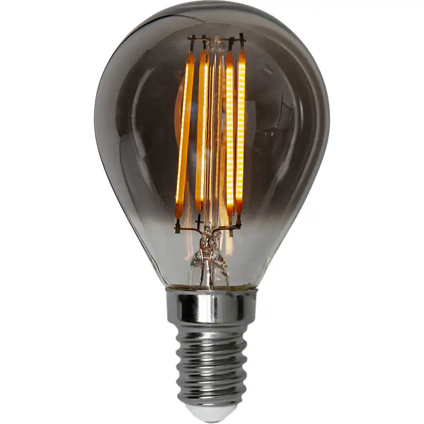 LED-Lampa Star Trading Soft Glow Smoke 3-step memory E14 P45