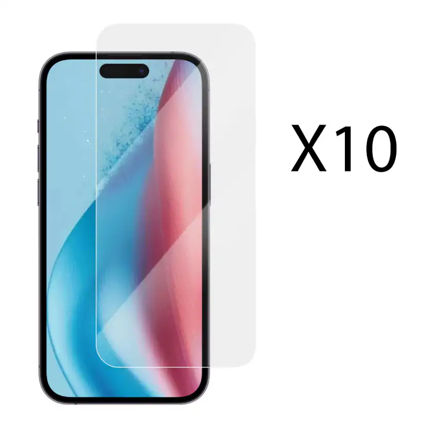 Skärmskydd Champion iPhone 15/15 Pro 10-pack