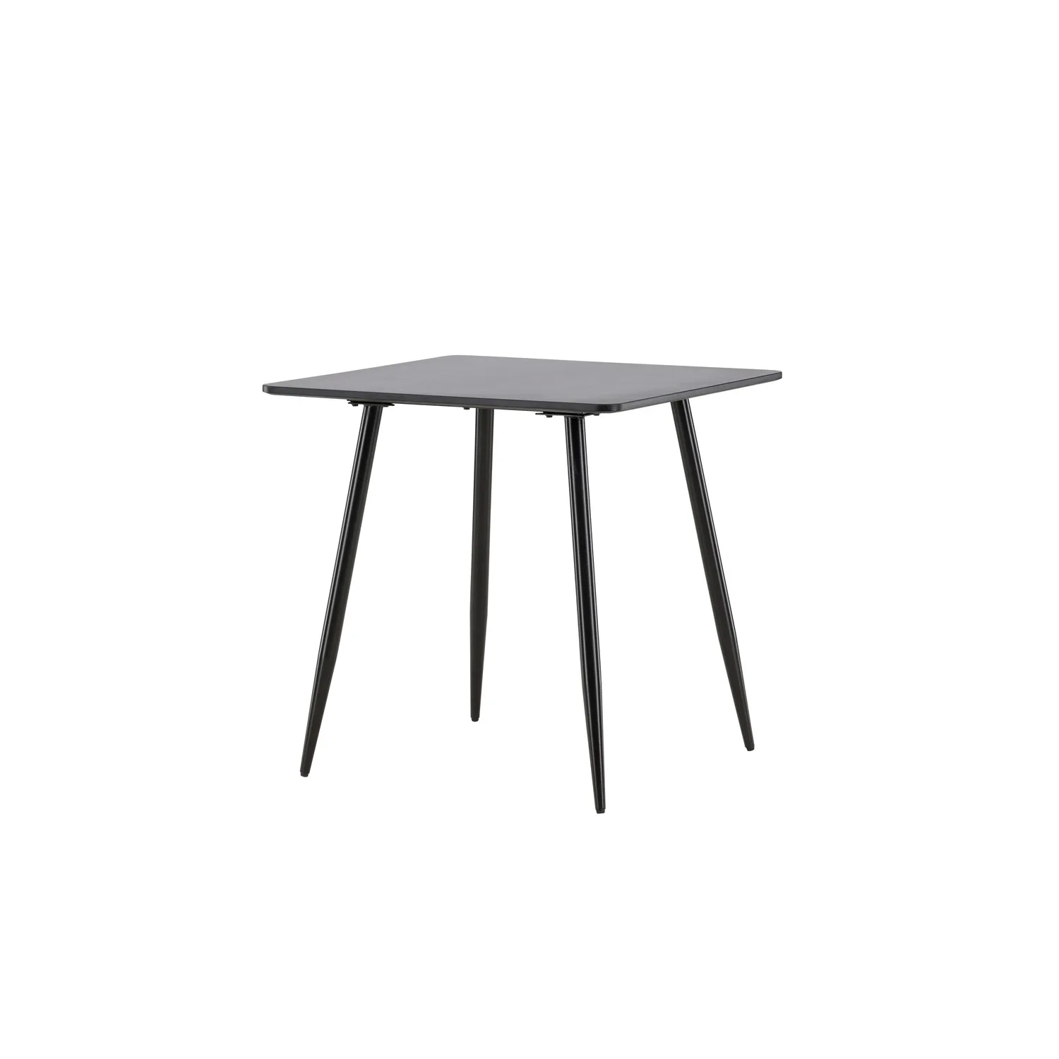 Polar Dining Table 75x75 cm - Black / Black Svart