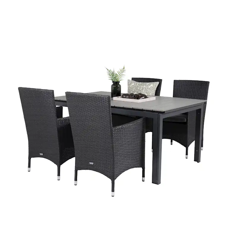 Matgrupp Venture Home Lova 160/240 med 4 Milwa Stolar