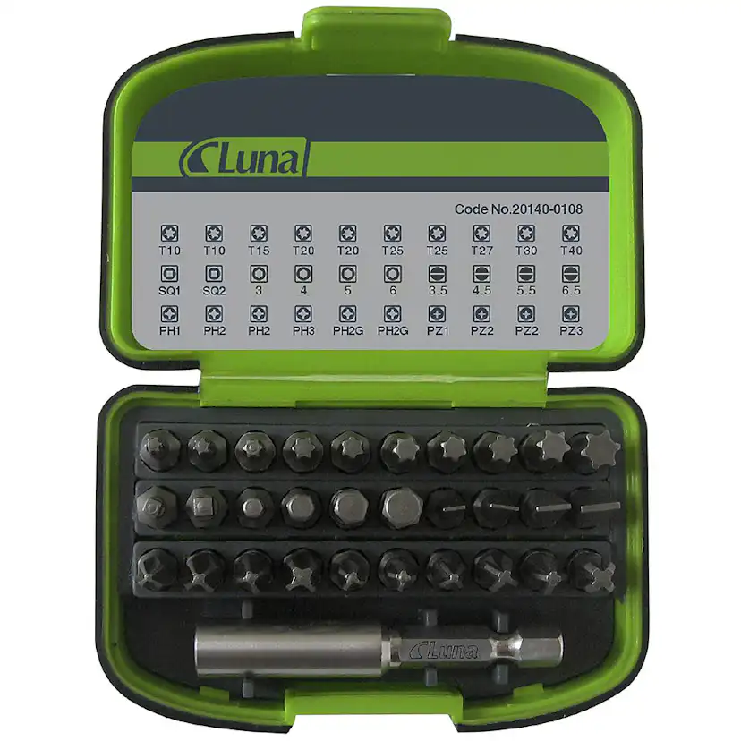 Bitssats Luna Tools Med 31 Delar