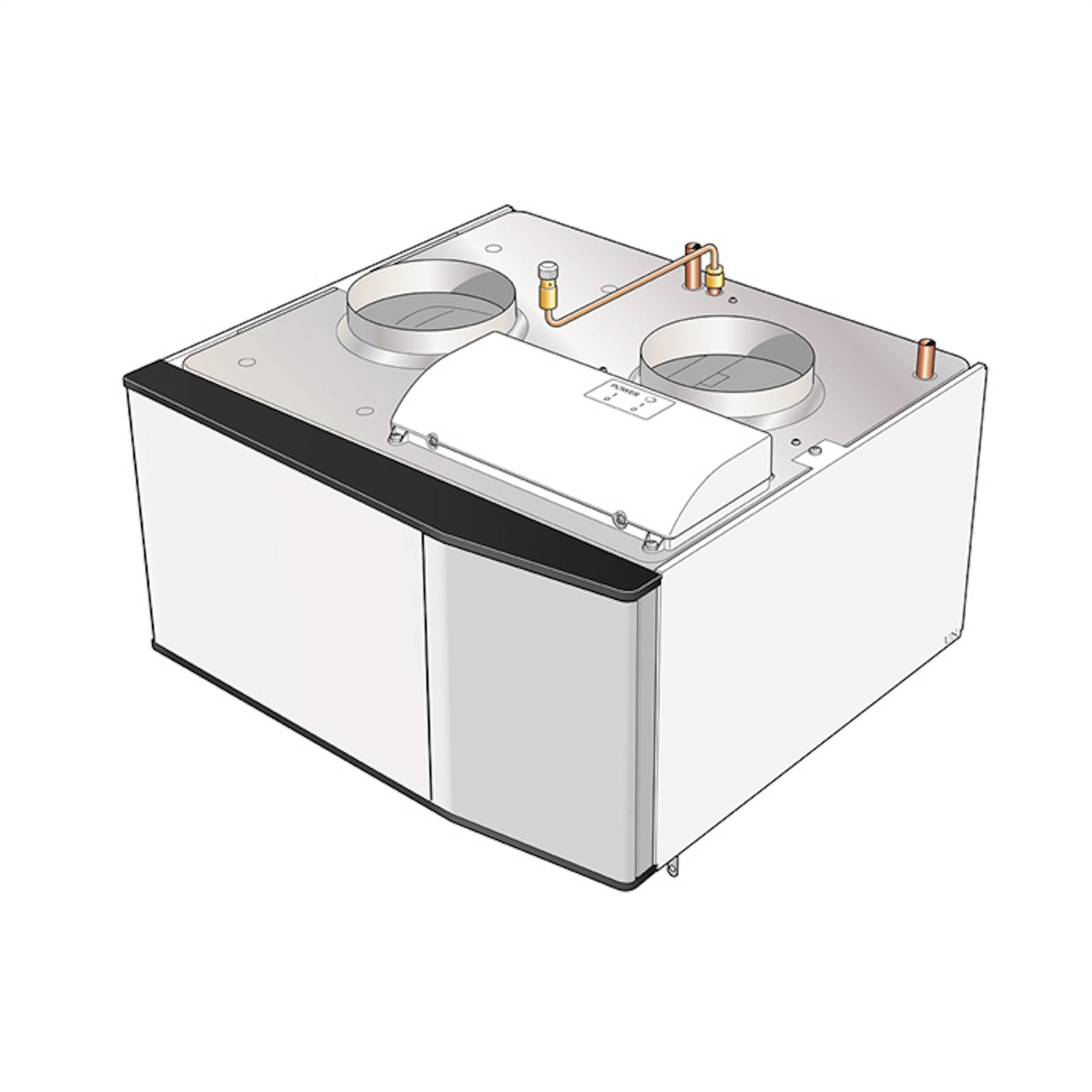 Frånluftsmodul Nibe FLM S45