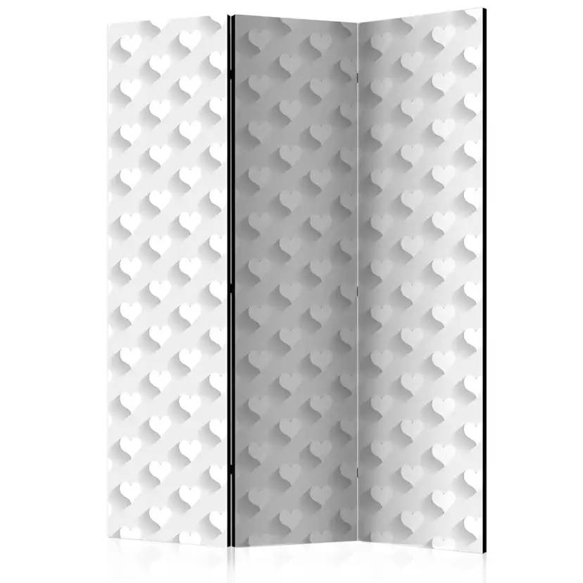 Rumsavdelare Arkiio Grey Hearts 135x172 cm
