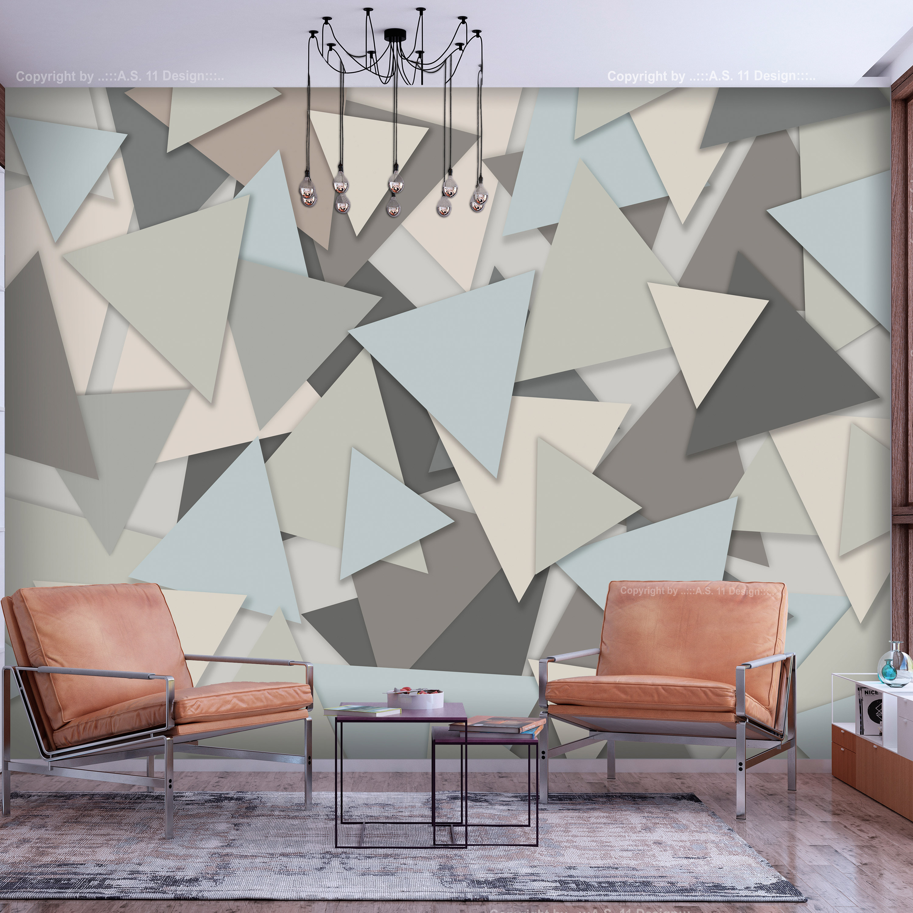 Fototapet Arkiio Geometric Puzzle A3-SFT1659-A