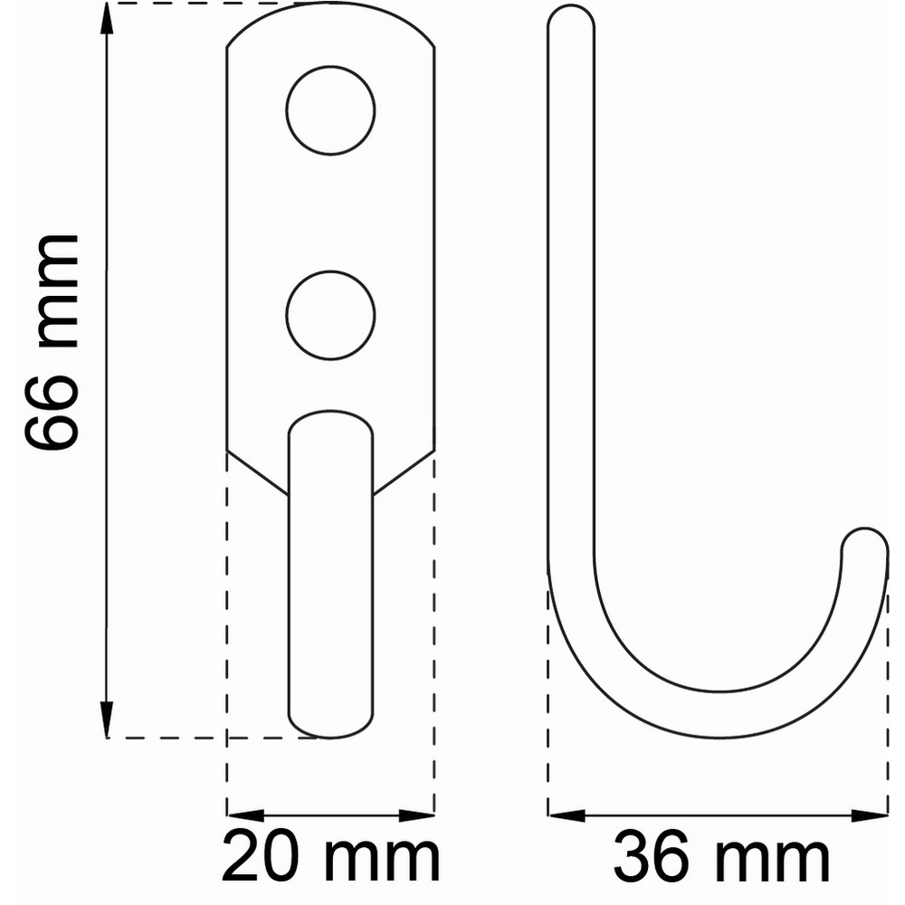 Universalkrok Habo Varmgalvaniserad